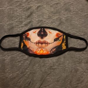 Day of the Dead Sugar Skull Face Mask